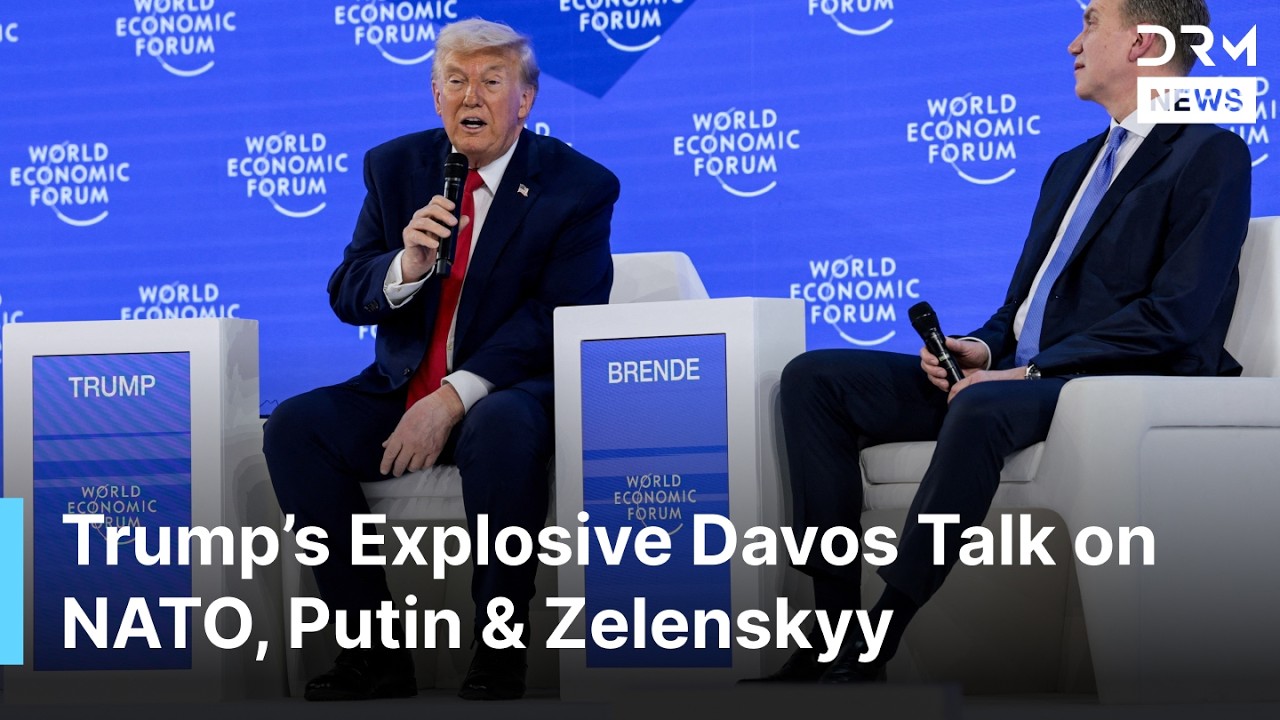 FULL IN: Trump’s Explosive Remarks on NATO, Putin & Zelenskyy, China, AI & Greenland | AC1G