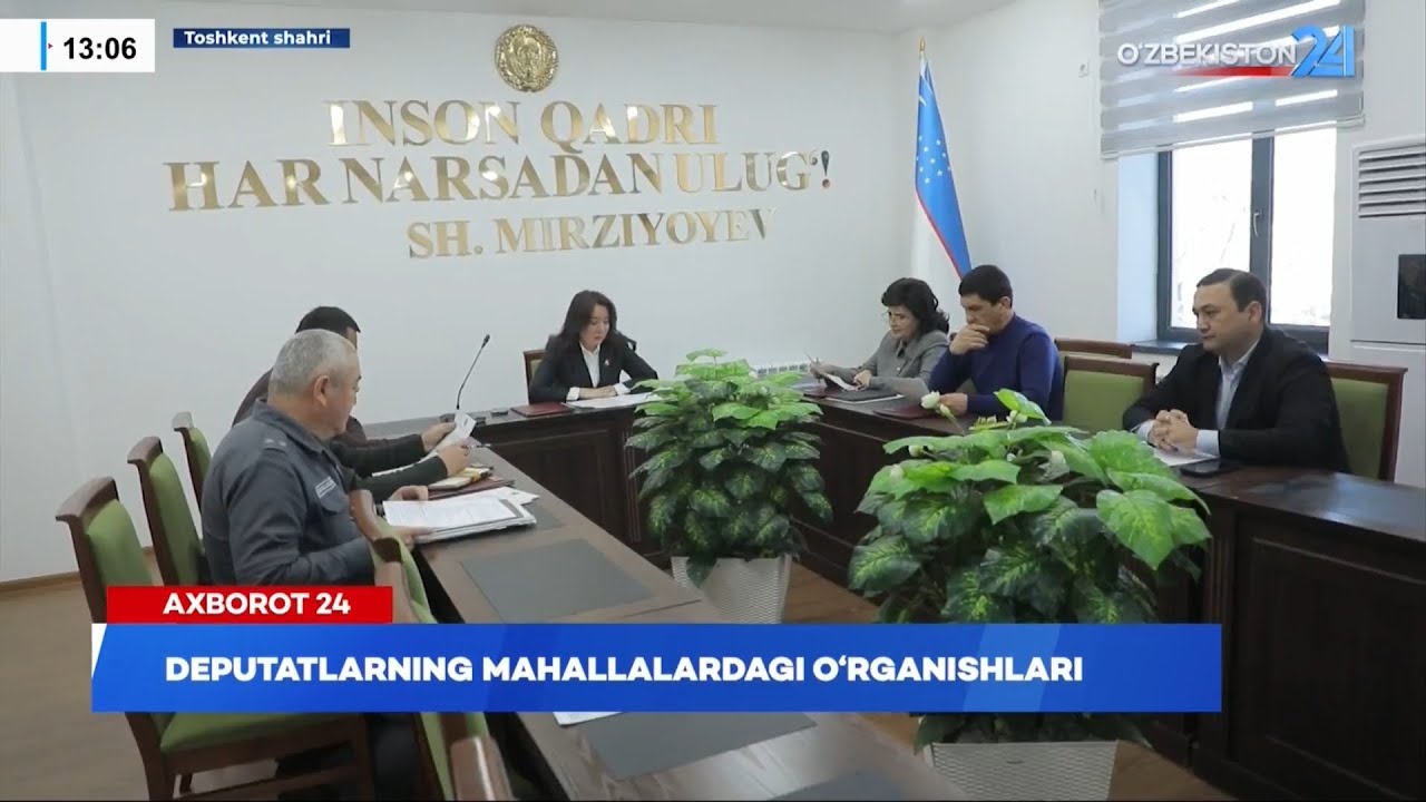 Xalq deputatlari Olmazor tuman Kengashi deputatlari mahallalar infratuzilmasini o‘rganmoqda