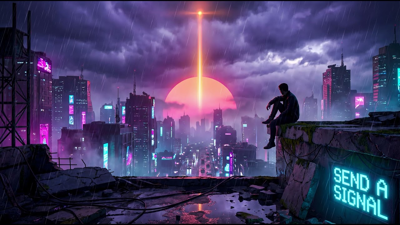 DigitalPrism - Send a Signal (Official Audio) | Cinematic Synthwave