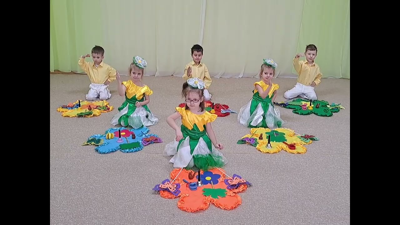 Весняний театр долоньок. Озвучила Камінецька Любов. Середня група ЗДО