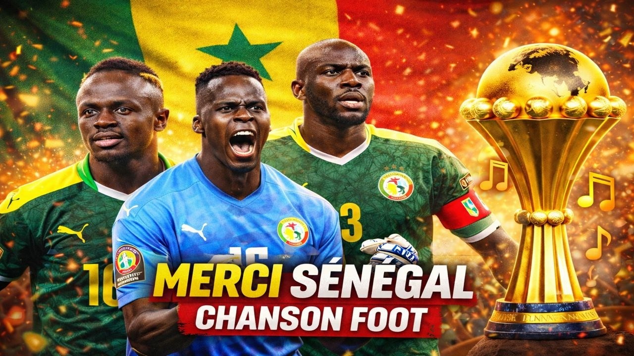 Merci SÉNÉGAL – Chanson de la victoire | Chanson Football🎵