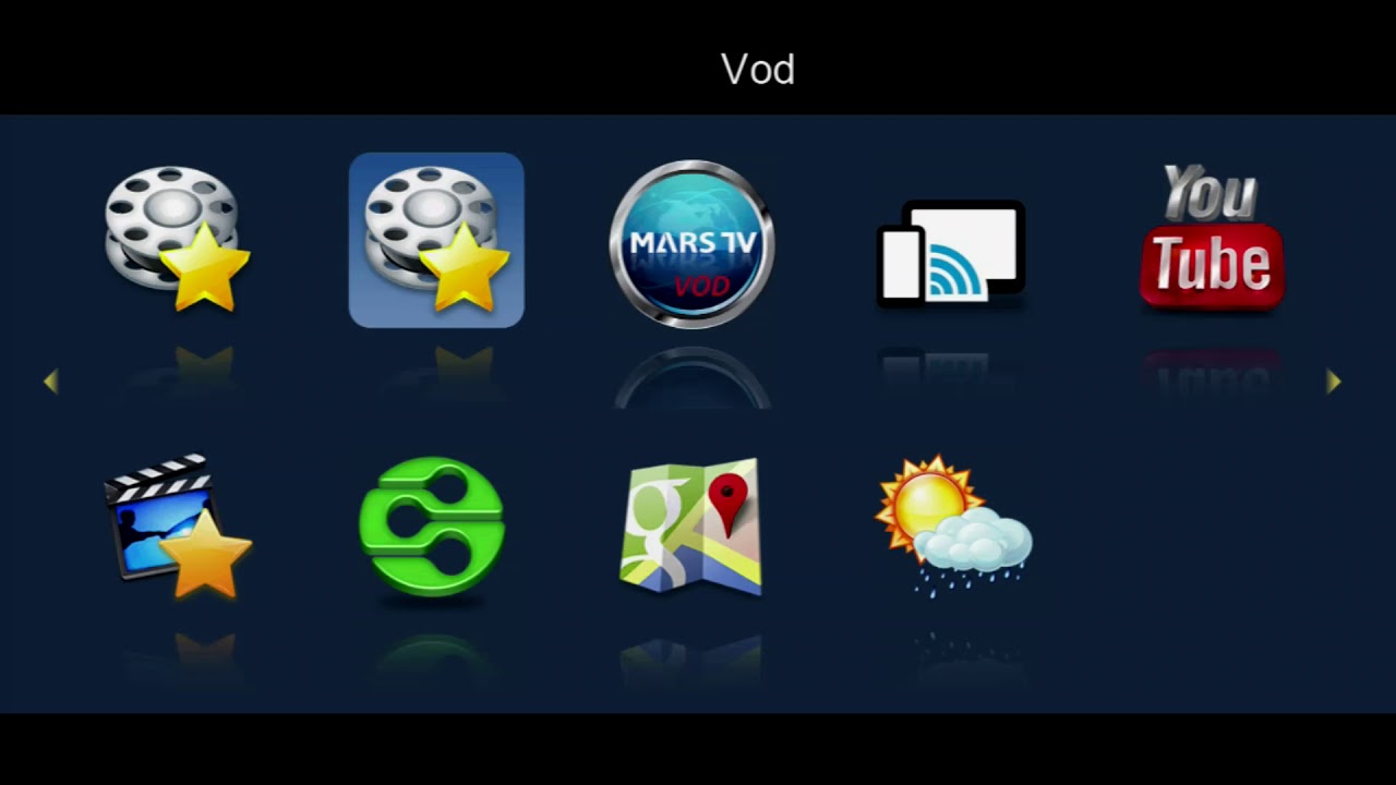 All menus on SOLOVOX V9S
