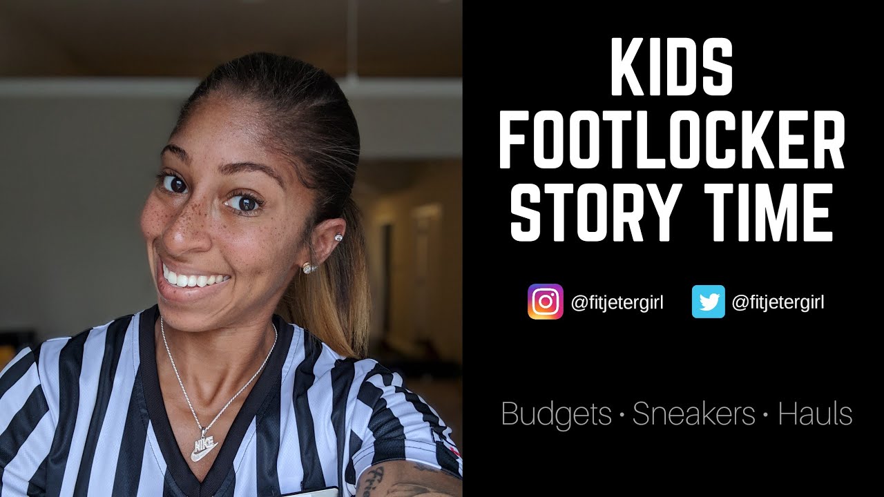 Kids Footlocker Story Time Series?! Helpful Tips on Kids Sneakers and More! | Talks with TJ