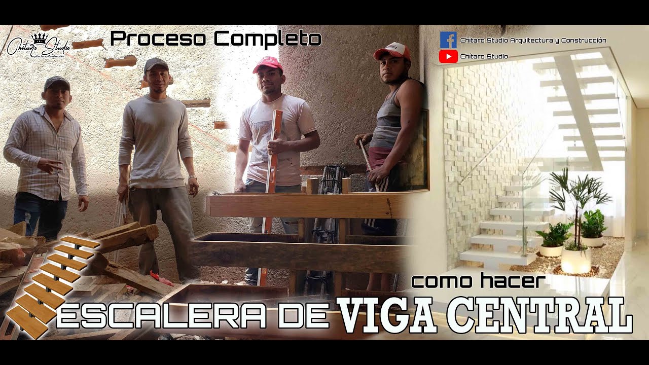 como Hacer | ESCALERAS DE VIGA CENTRAL