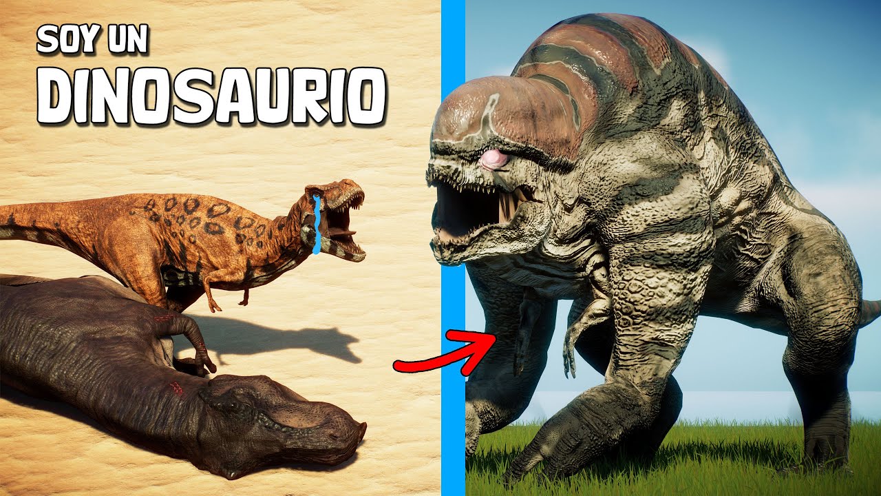 EVOLUCIONO a DISTORTUS REX! La TRISTE HISTORIA del Rex Mutante Soy un Dinosaurio JW Evolution 2