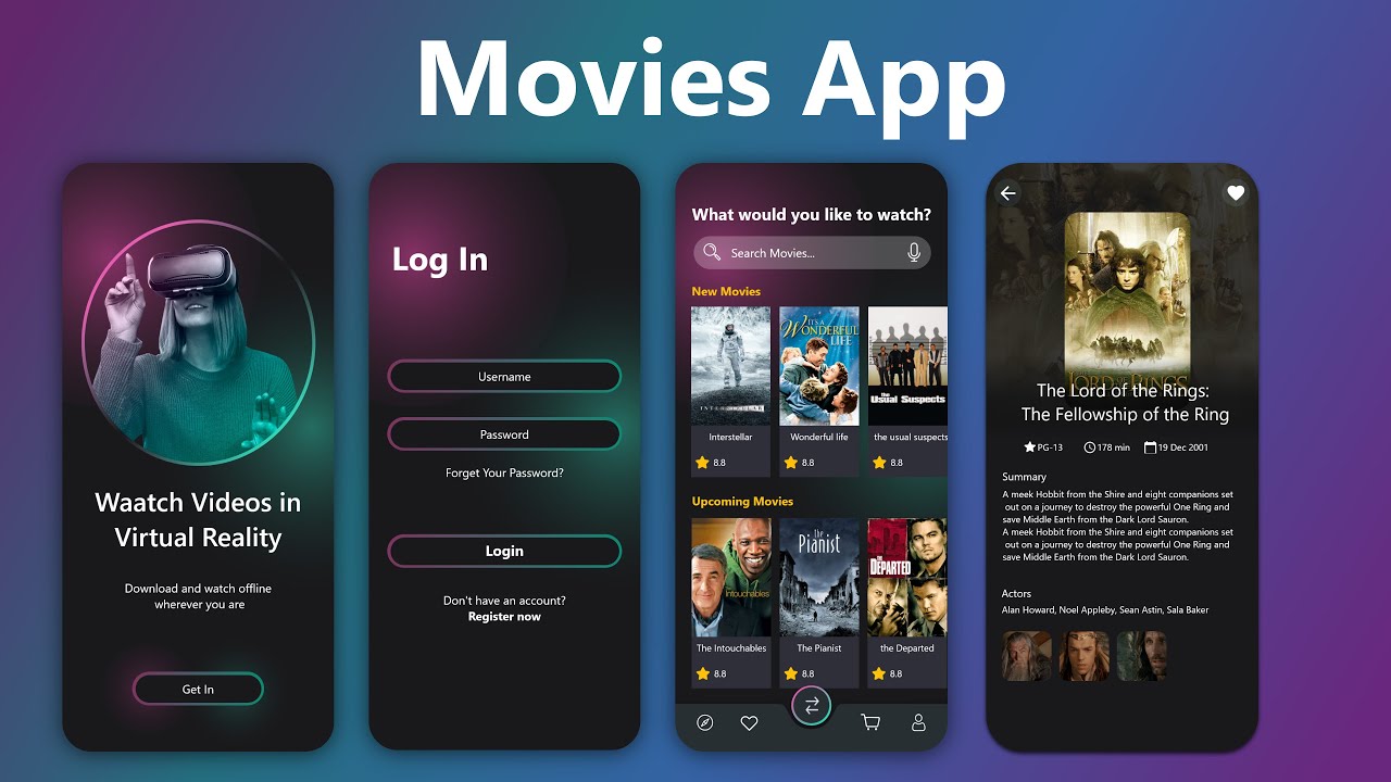 Android Studio Project App Tutorial - Movies app