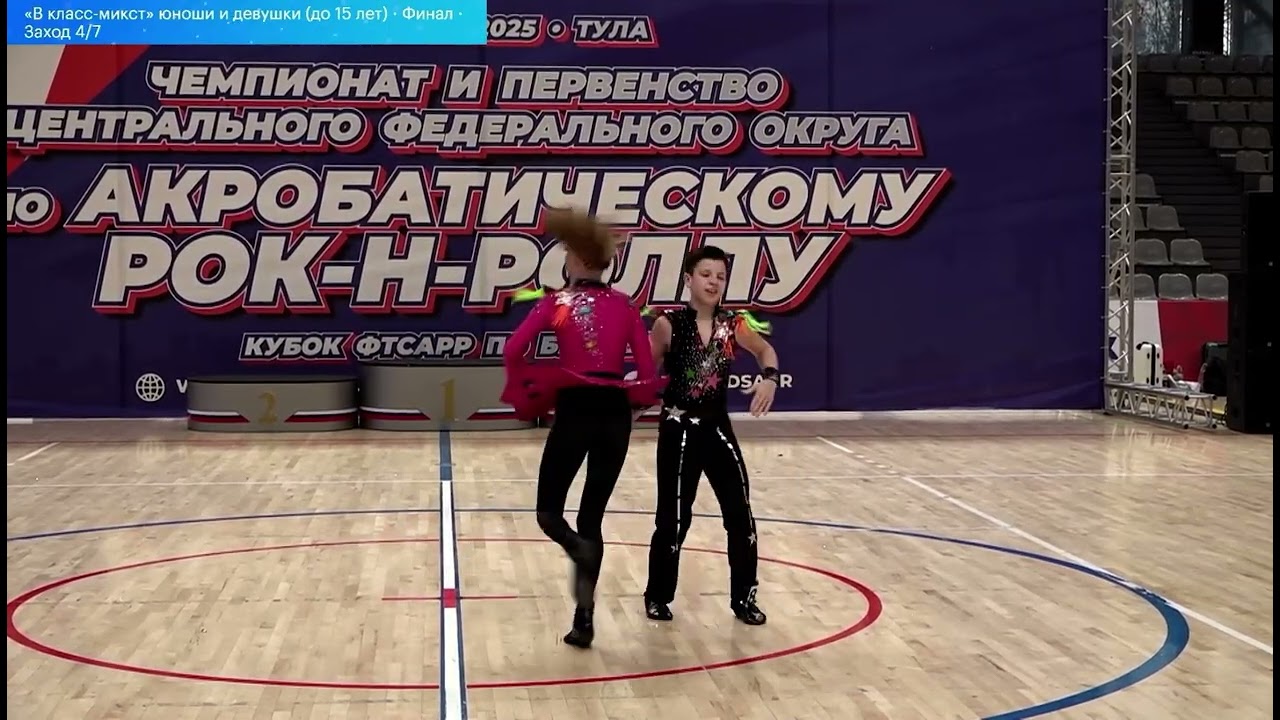 ЧиП ЦФО, Б класс микст юноши и девушки, финал, 4 заход, 5 место, Шевченко Максим-Медведева Ольга
