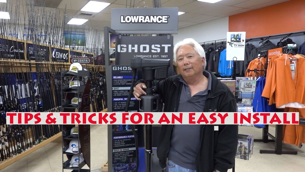 How to Install Lowrance Ghost Trolling Motor in an HOUR with these TIPS & TRICKS