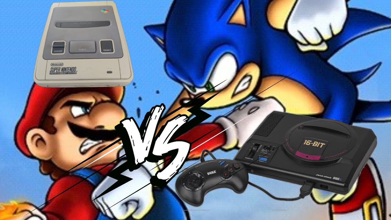 La GUERRE !! Sega MEGADRIVE Versus Nintendo SNES [ Collection Jeux vidéo ]