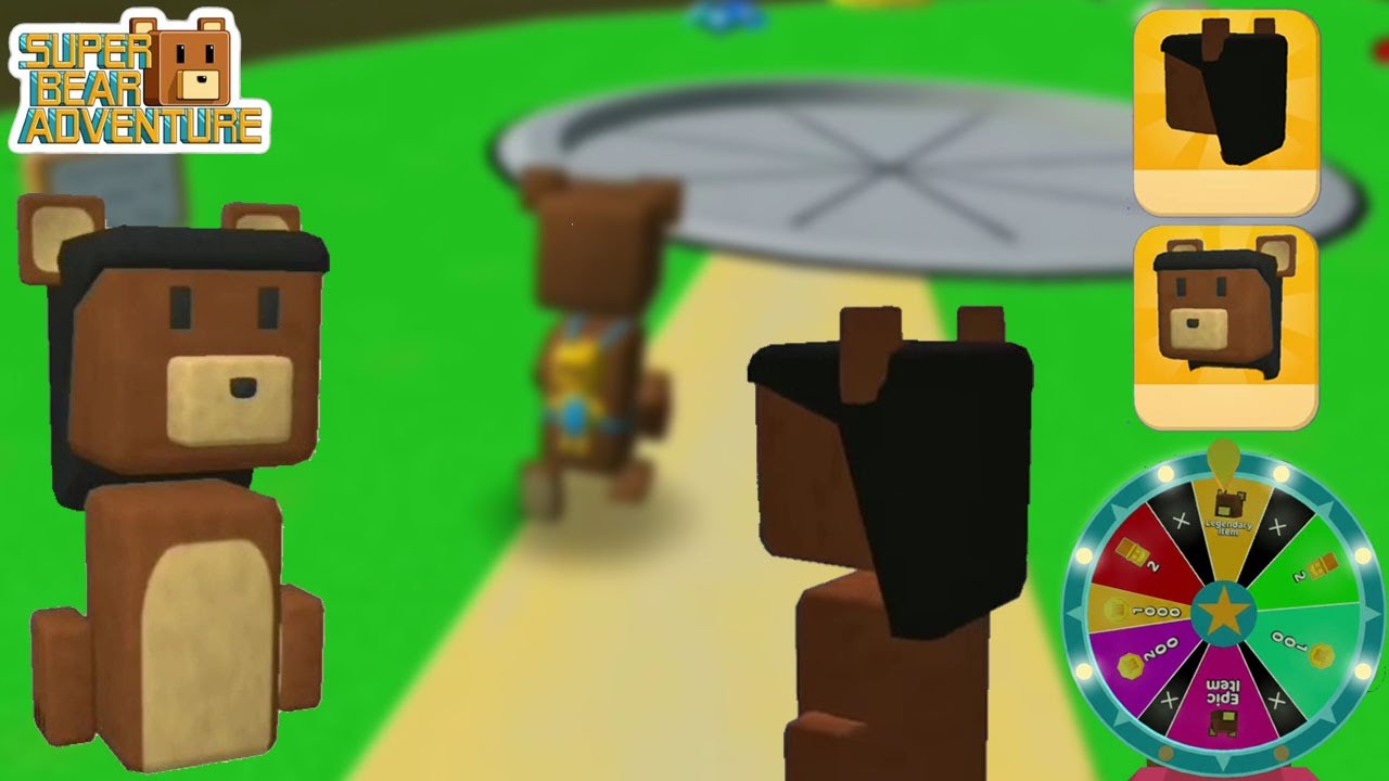 SKIN JADUL GRATIS LEGENDARY YANG DIHILANGKAN DAN DIUBAH DI SUPER BEAR ADVENTURE