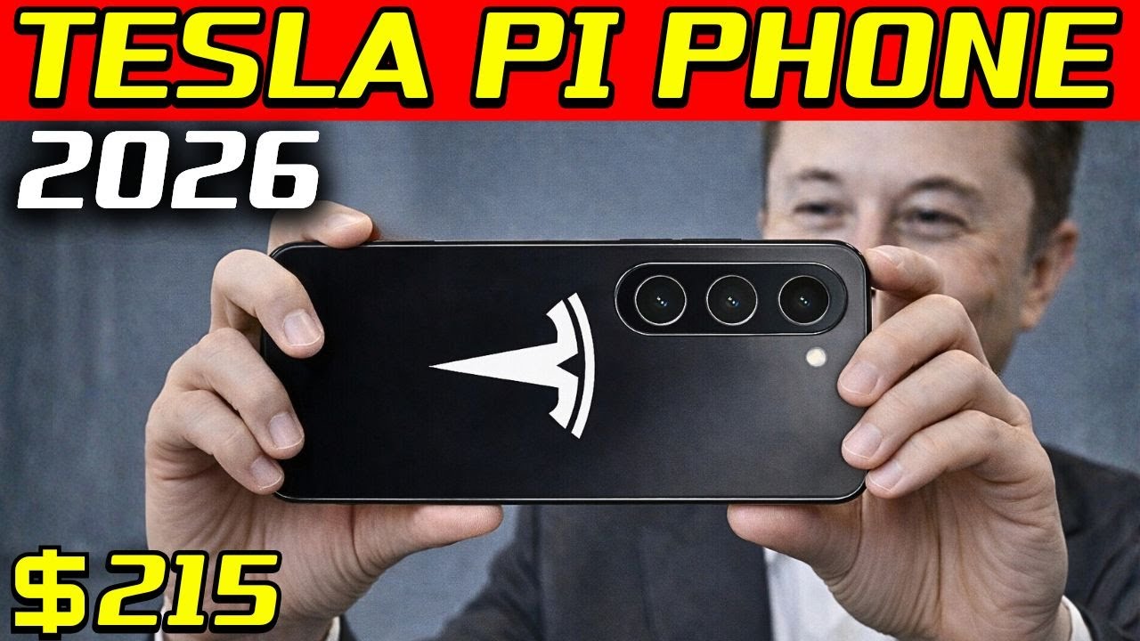 IT’S HERE! Tesla Pi Phone 2026 $215  lifetime Starlink, 22 Mbps, SpaceX-inspired 4 nm silicon