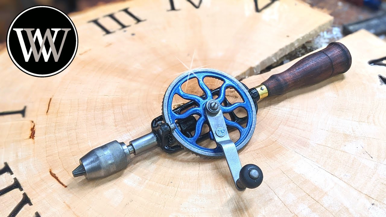 Vintage Eggbeater Hand Drill Restoration