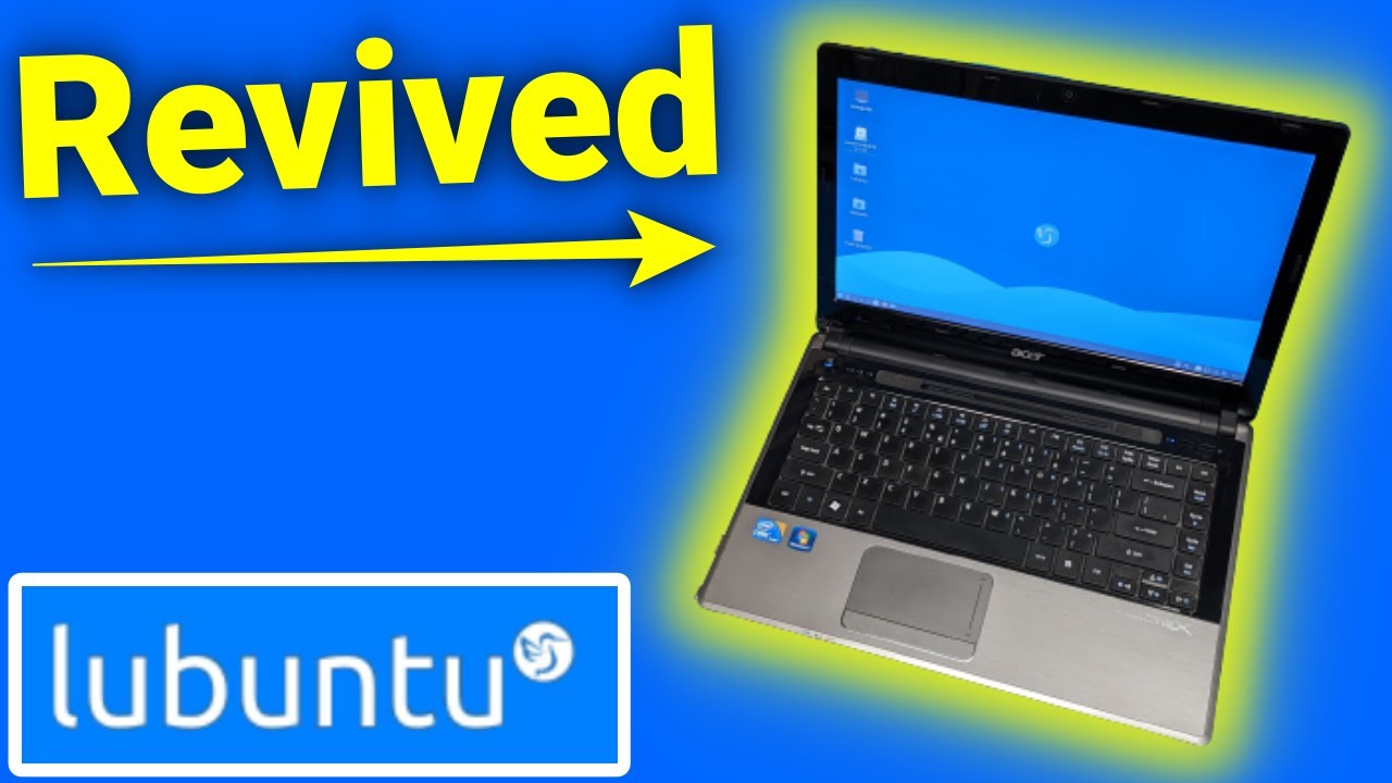 Установка Lubuntu Linux на Acer Aspire — реанимация старого ноутбука