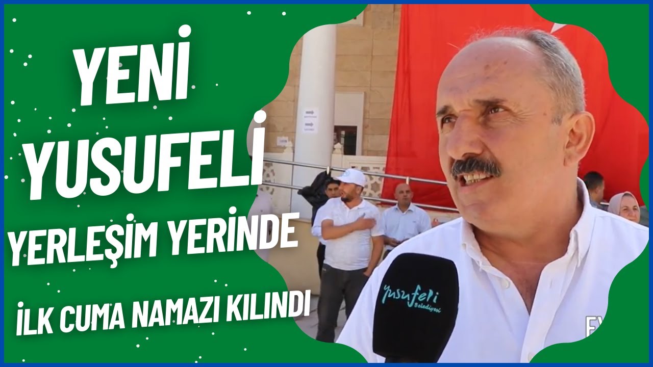 Yusufeli yeni yerleşim yerinde ezan sesi yankılandı. #yusufeli #YeniYusufeli #YusufeliBarajı #artvin