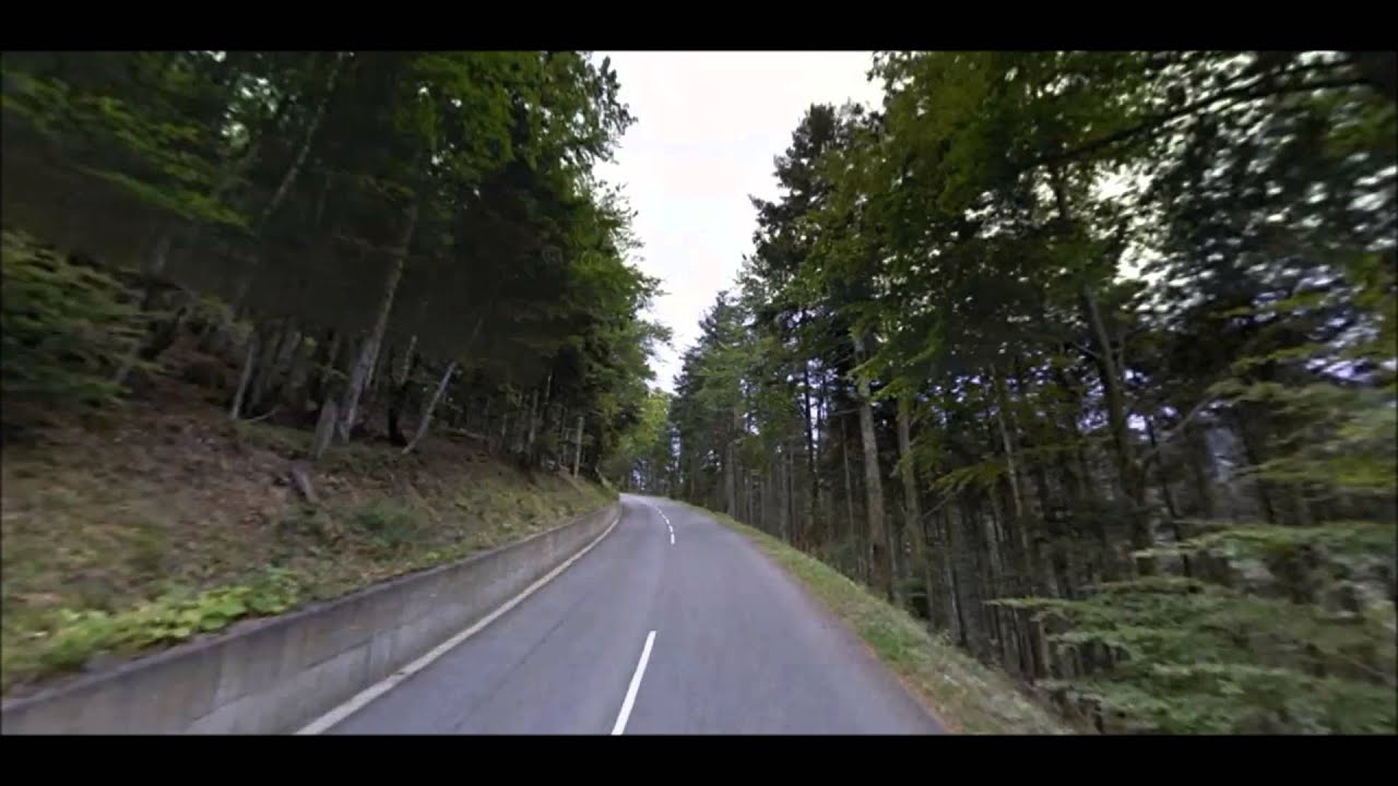 Street View tour of Le Markstein 1183m part of the Tour de France