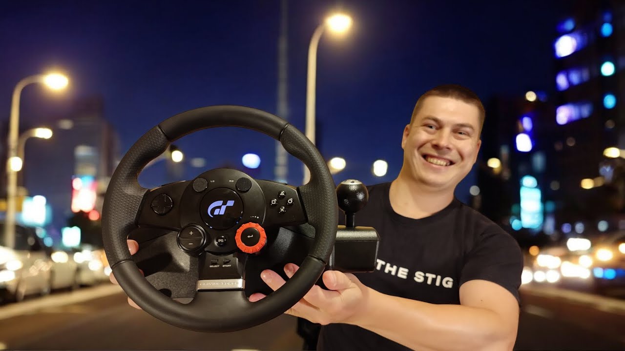Logitech Driving Force GT - УДИВИТЕЛЬНЫЙ РУЛЬ [4к]