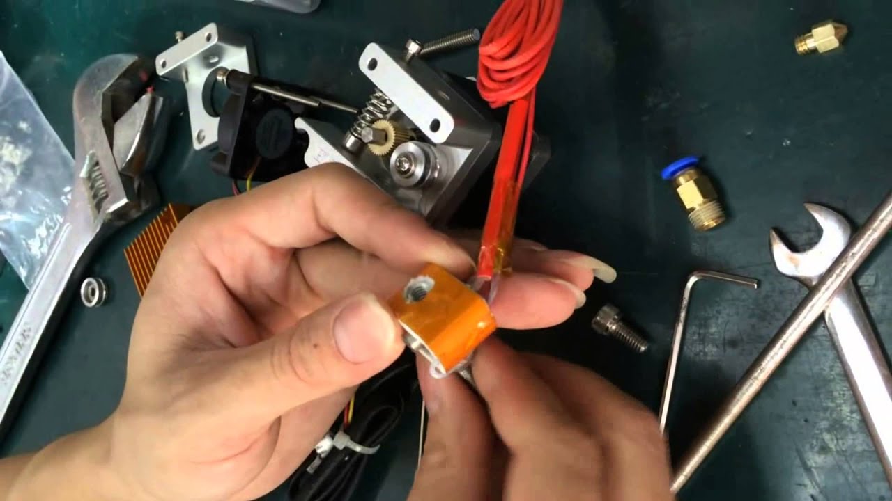 mk8 extruder assembly