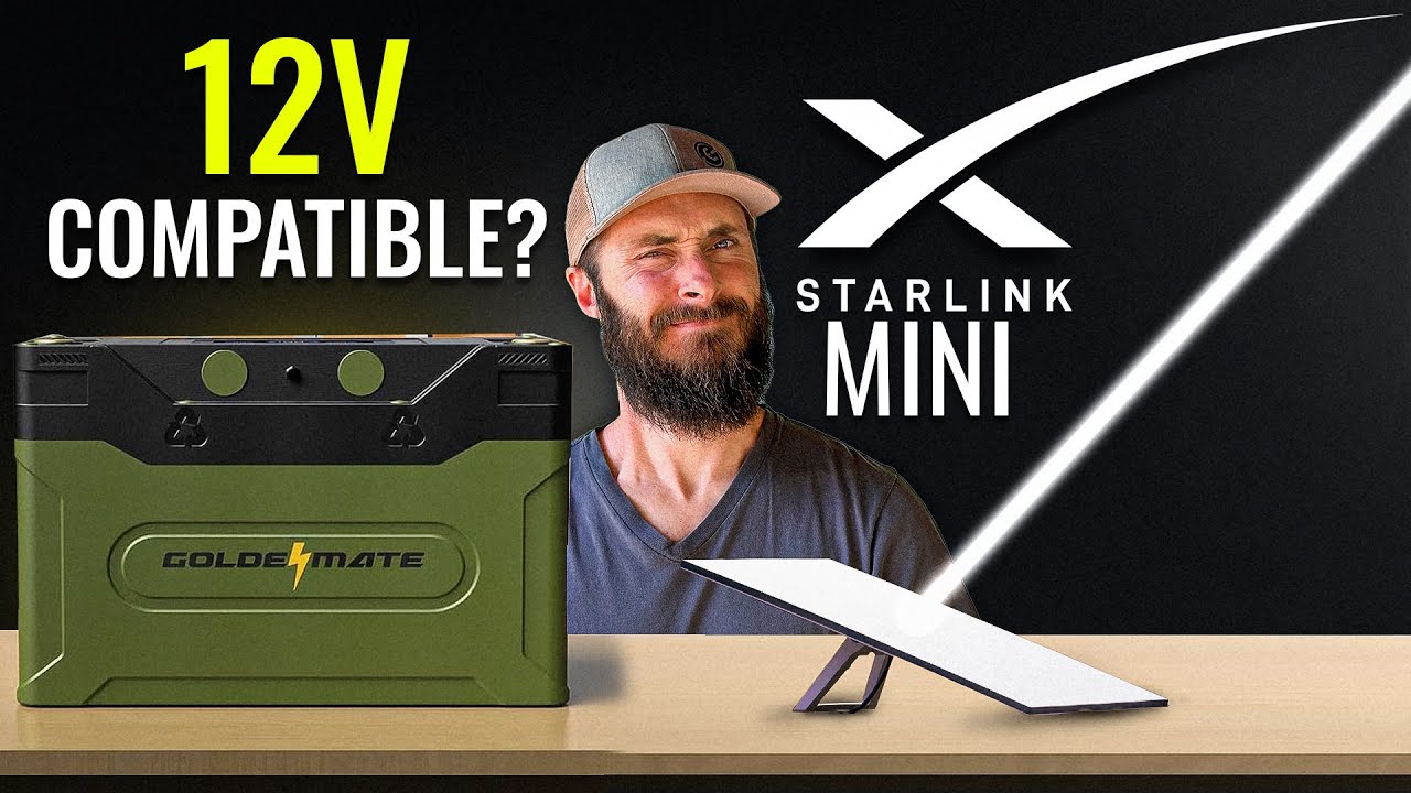 Обзор Starlink Mini: можно ли питать его от 12-вольтовой батареи?