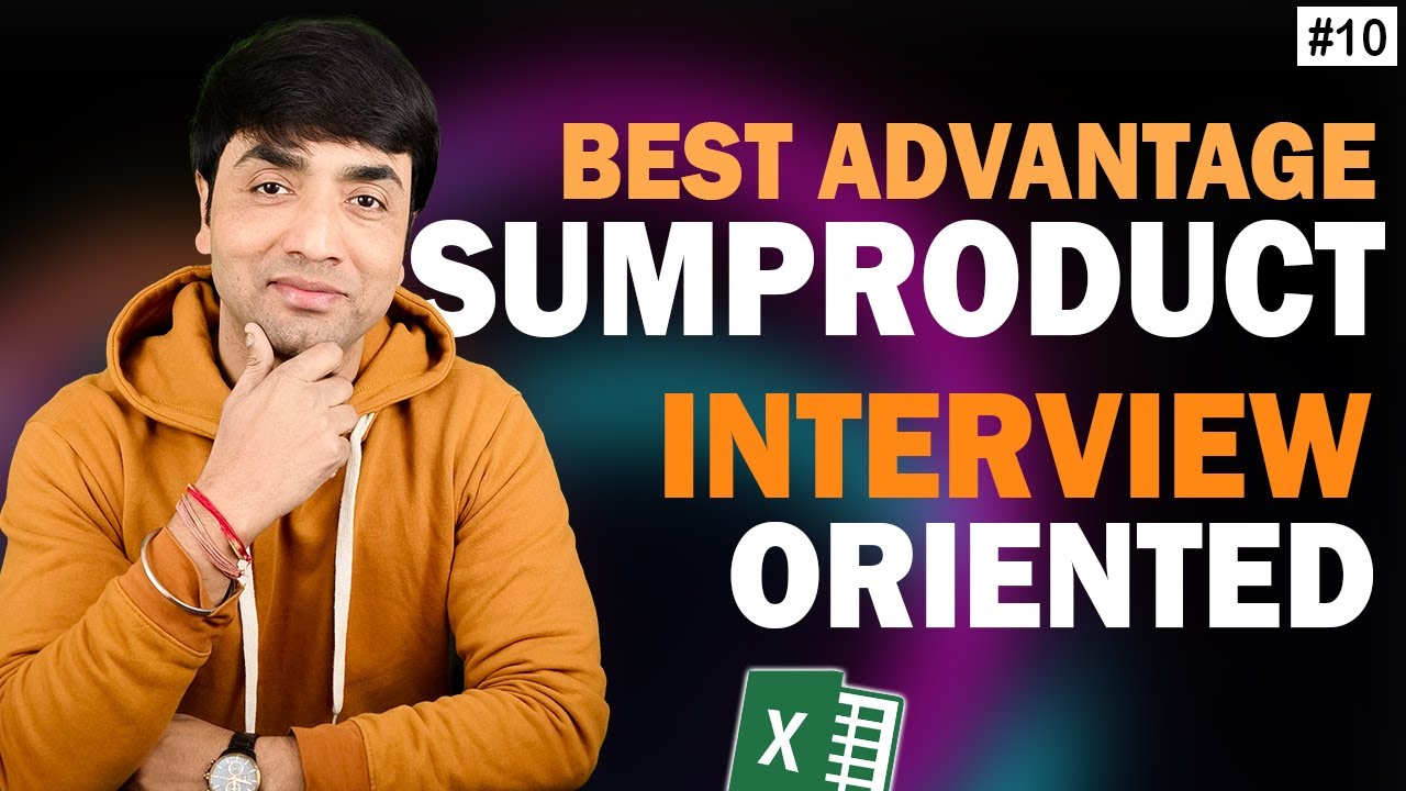 Mastering Excel's SUMPRODUCT Formula | Advantage SUMPRODUCT vs STANDARD Formula Part 3