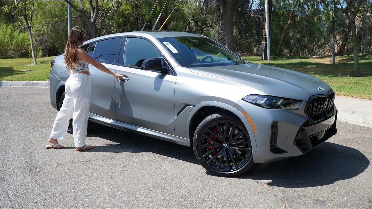 Обзор и тест-драйв BMW X6 M60i 2027 года / Максимальная производительность: подробный осмотр с Эш...
