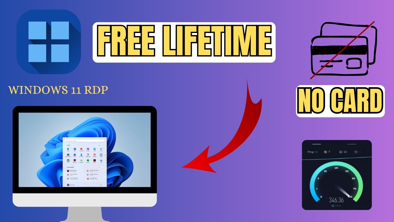 🤯Free Windows 11 RDP Lifetime - Unlimited Create | Shafqat Gaming