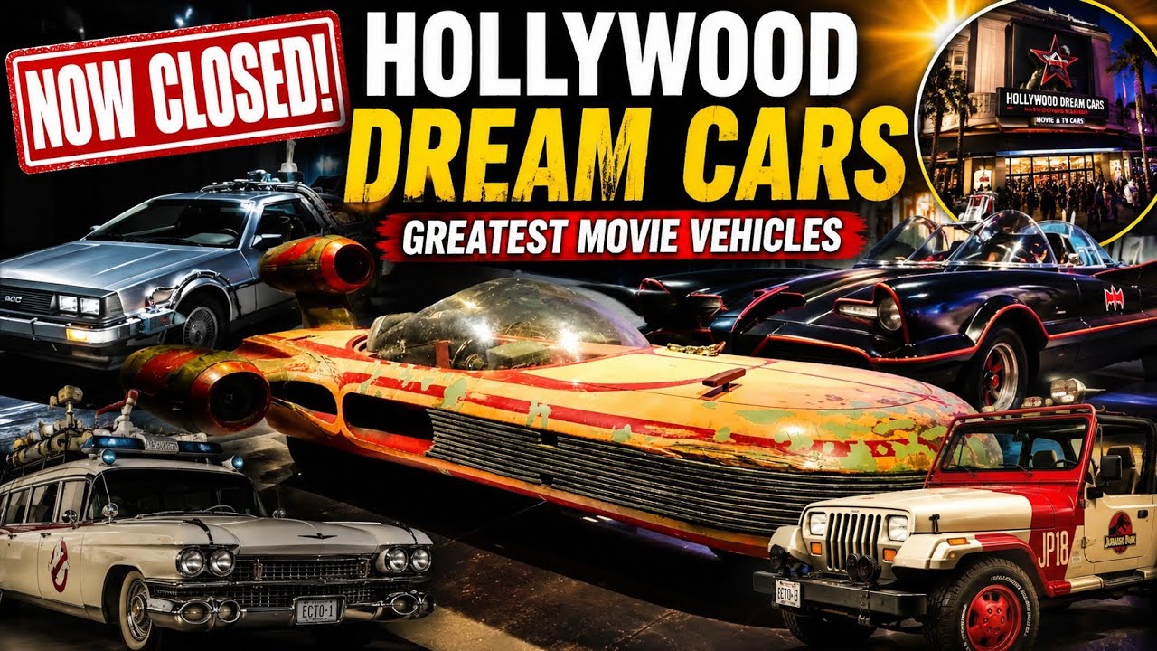 HOLLYWOOD DREAM CARS Greatest Movie Vehicles