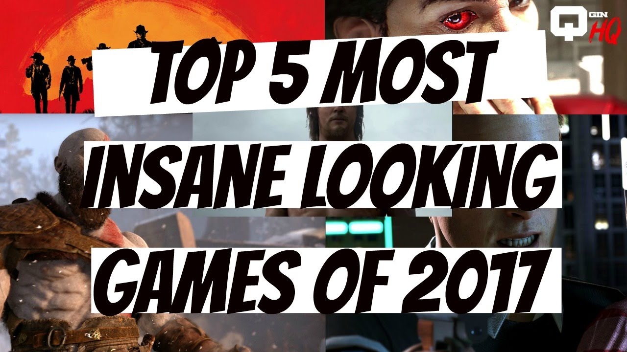 TOP 5 MOST INSANE LOOKING GAMES OF 2017 - PS4/XBOX ONE/PC