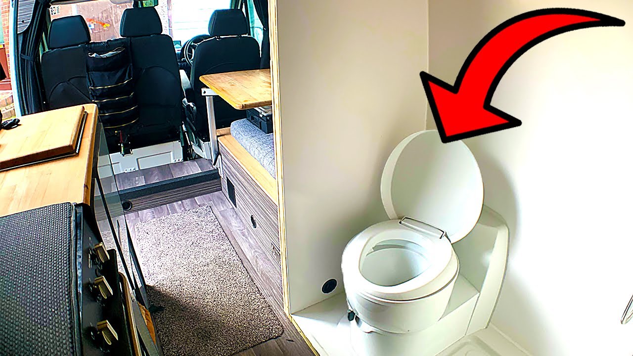 We Fitted A TOILET & SHOWER Into Our VAN BUILD
