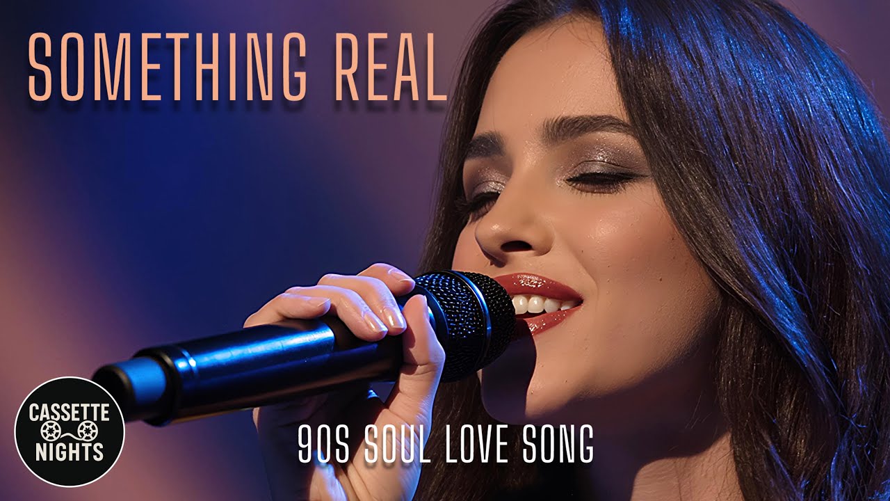 Something Real – 90s Soul Love Song (Official Lyrics Video 2025) 