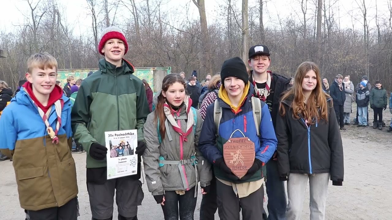 30 Jaar Poolnachthike Almere: 150 scouts deden mee aan de jubileumeditie in Almere (2026)