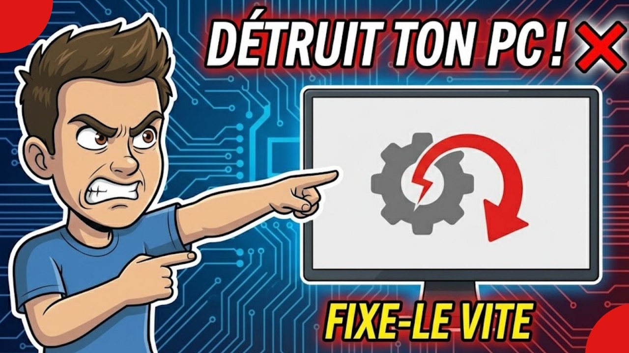 Ces réglages Windows DÉTRUISENT ton PC (Fixe-les ! 🛑)