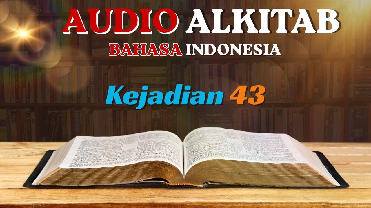 KEJADIAN 43 (Ayat 1-34) - Perjalanan Benyamin ke Mesir & Jamuan Makan Yusuf | Audio Alkitab