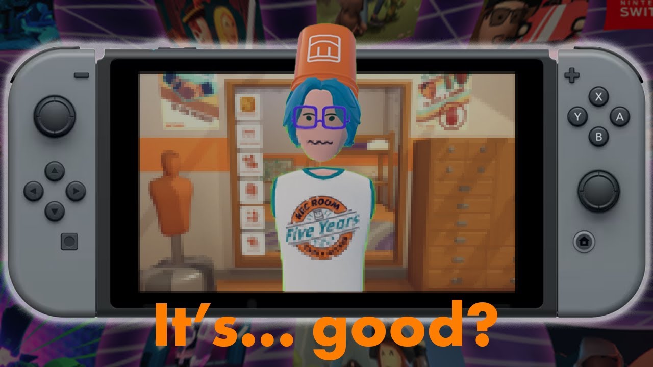 Я попробовал Rec Room на Nintendo Switch. Всё нормально.