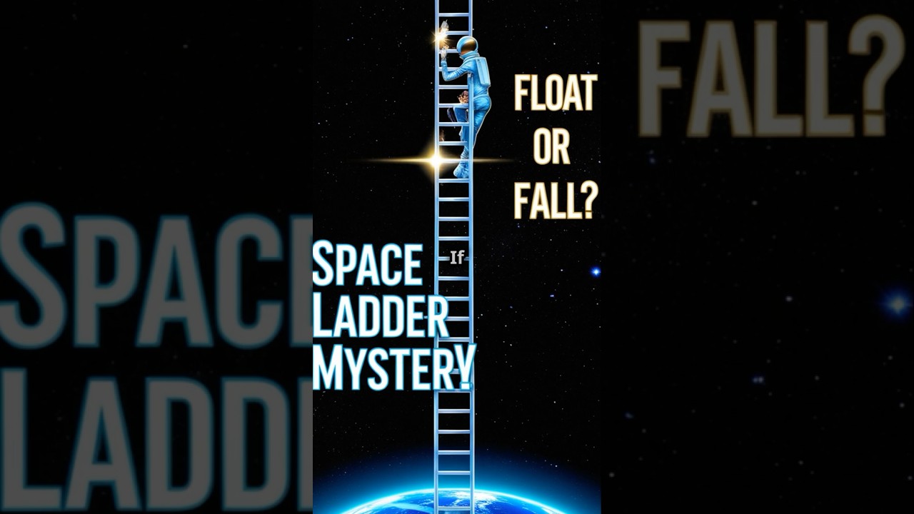 Let's Climb a Ladder to Space – Will We Float or Fall? 