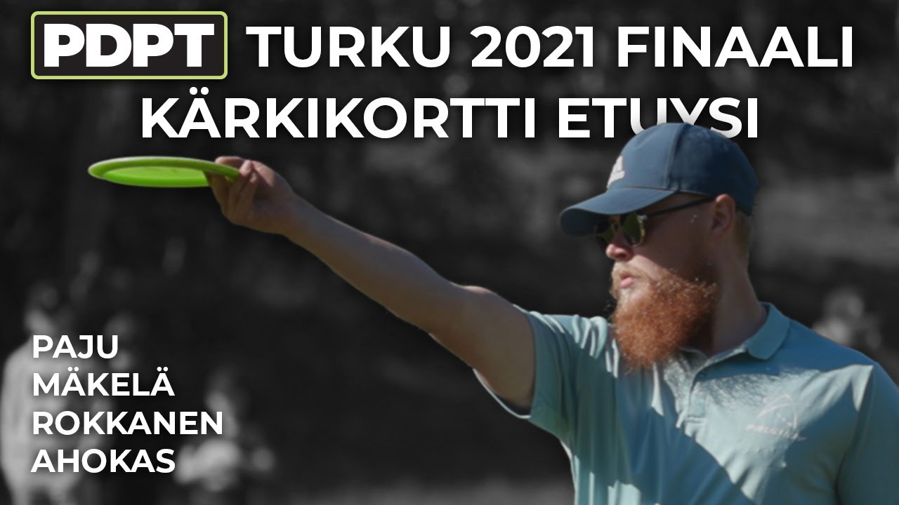 Prodigy Disc Pro Tour 2021 TURKU - Avoin kärkikortti finaalikierros etuysi frisbeegolf disc golf