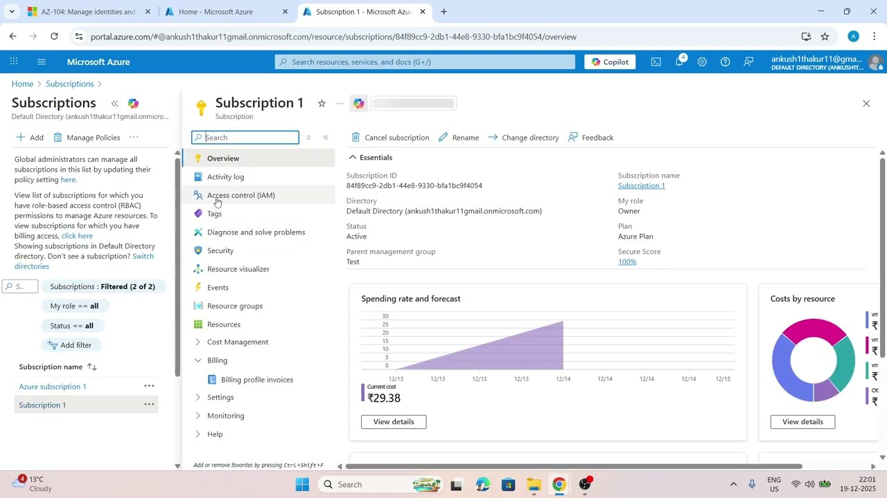 Secure Your Azure Resources with Azure Role-Based Access Control (Azure RBAC) &ndash; Lab | AZ-104&ndash; Day 34
