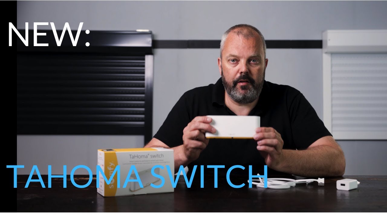 Introducing: the new Somfy Tahoma Switch