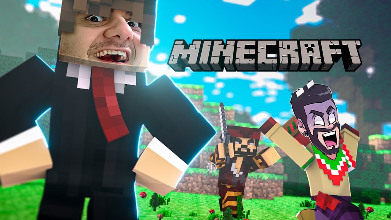 EU QUASE PASSEI MAL DE RIR NESSE INÍCIO! - Minecraft c/ @MrGuinas,  @Core, @Pedrodbr, @Gabs e +