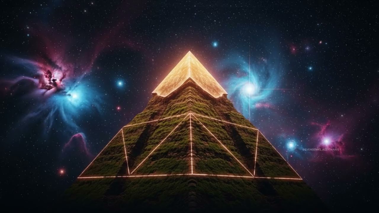 🎧✨THE PYRAMID CONNECTS WITH THE STARS COSMIC AMBIENT MUSIC 💫TRANCE MUSIC FOR DREAM JOURNEY