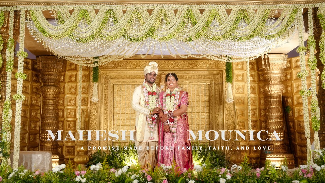 From This Day Forever | Mahesh ❤️ Mounica Wedding Film | TheBestPic