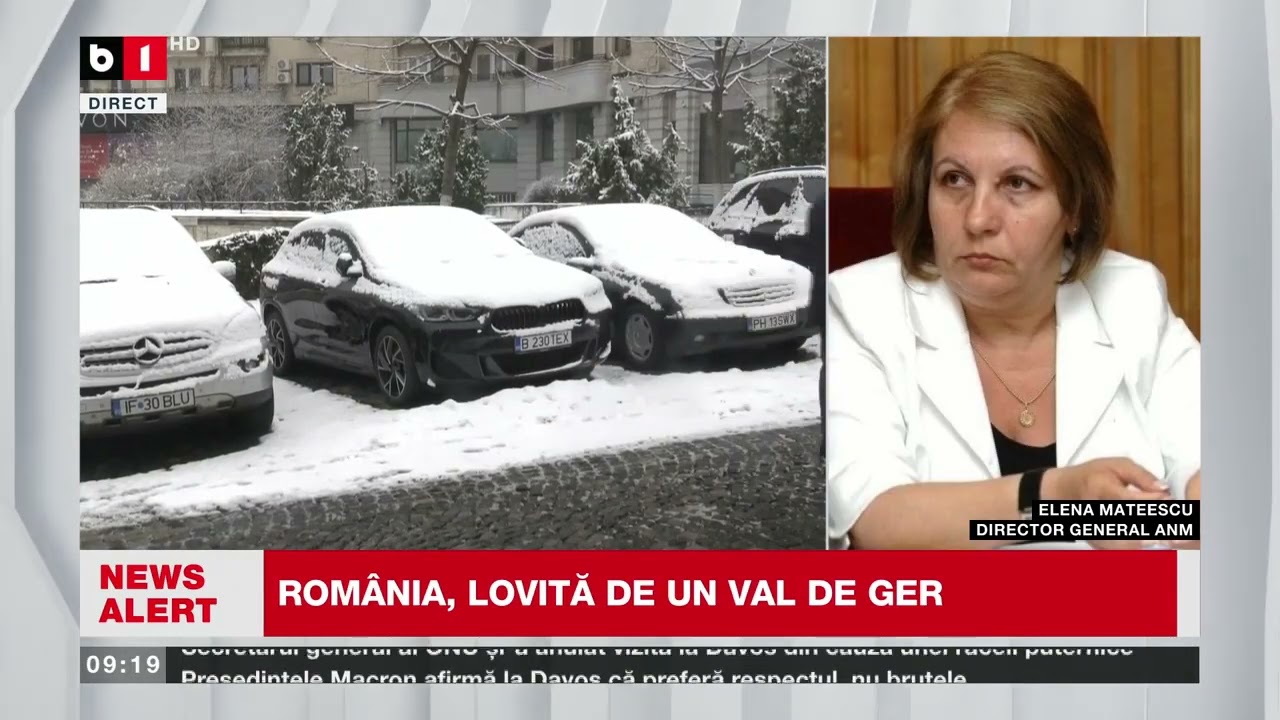 ANUNȚUL ANM: IARNĂ DURĂ, FRIG EXTREM ÎN TOATĂ ȚARA_Știri B1TV_21 ian. 2026