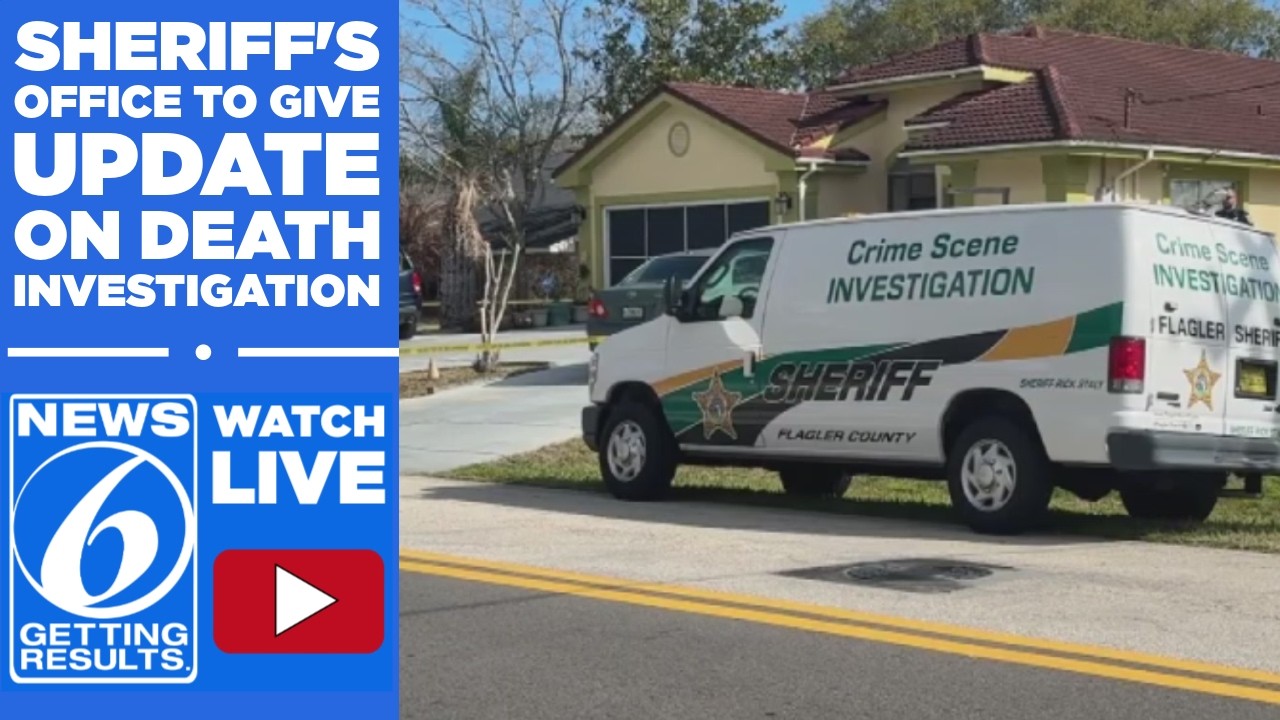 WATCH LIVE: Flagler County Sheriff's Office to give update on death investigation