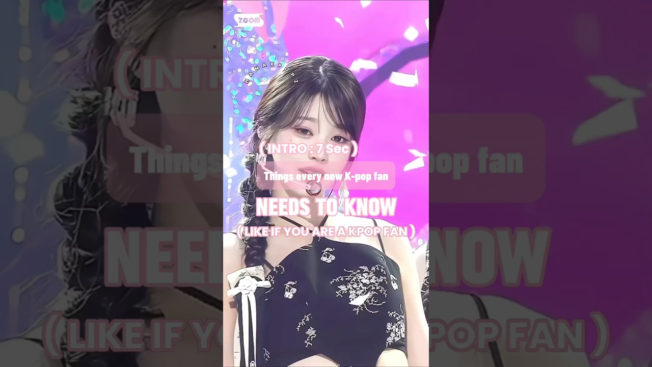 Things new k-pop fans need to know🎧🌷💫 
