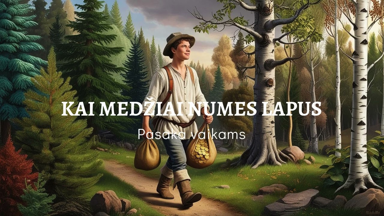 Lietuvių liaudies pasaka „Kai medžiai numes lapus“