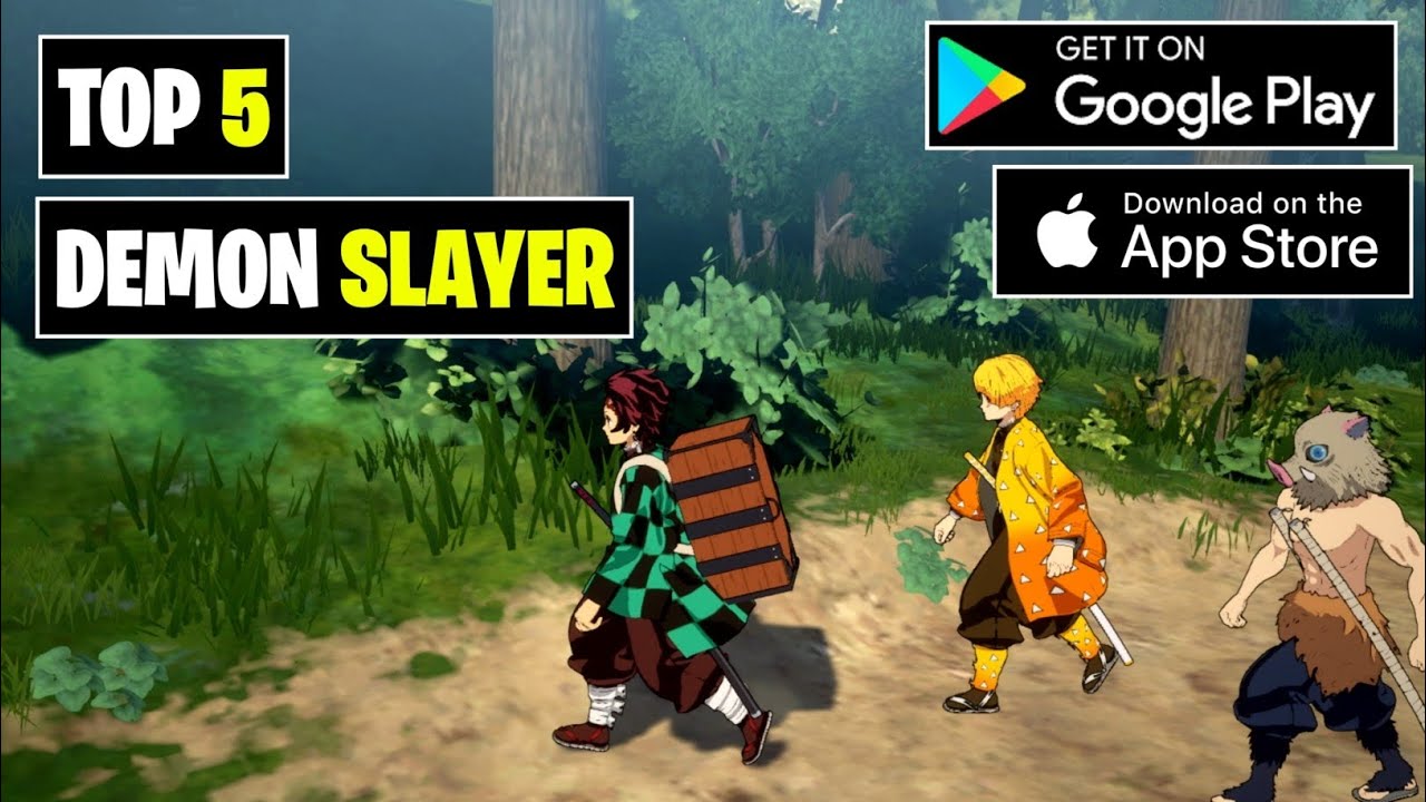 Top 5 Demon Slayer Games You MUST Play in 2025 🔥 (Android & iOS Ultra Edition)