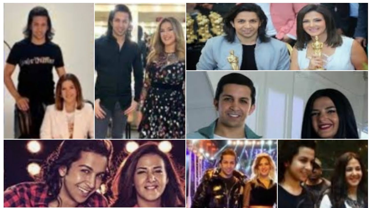 اجمل صور هشام جمال و دنيا سمير غانم مع بعضهم ❤️💖🙈