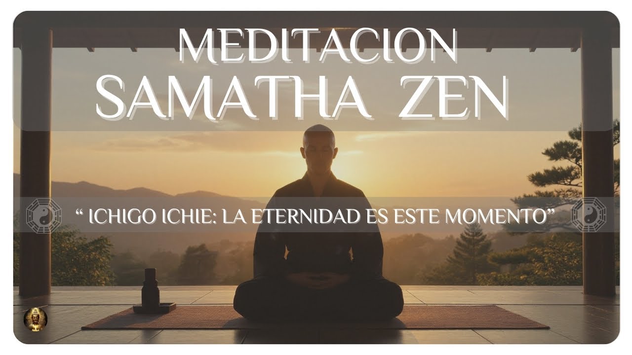 ☯️Meditación Shamatha Zen Ichigo Ichie | Presencia Plena y Paz en el Instante