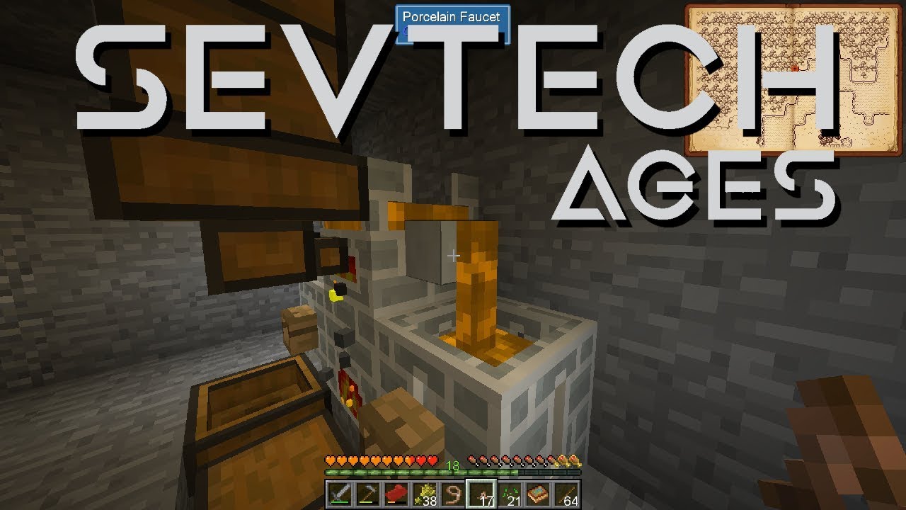SevTech Ages #8 — Полуавтоматическая плавильня, слитки и общие улучшения