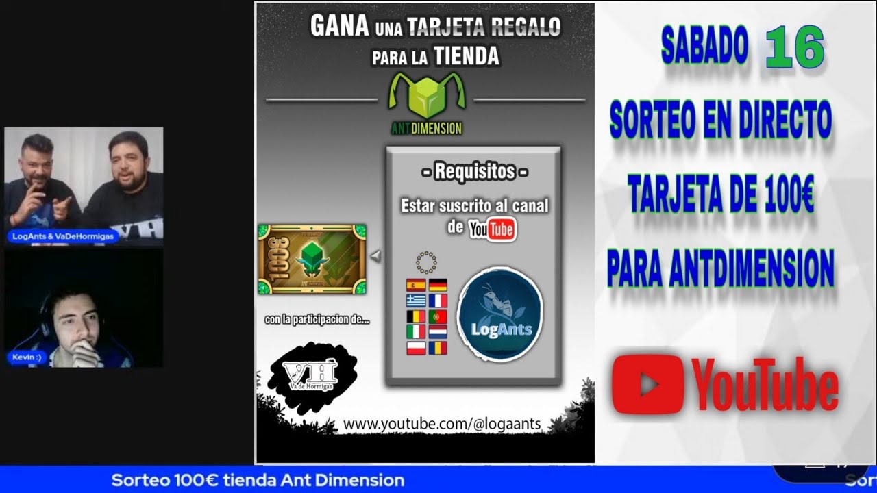 SORTEO DE NAVIDAD CON ANTDIMENSION