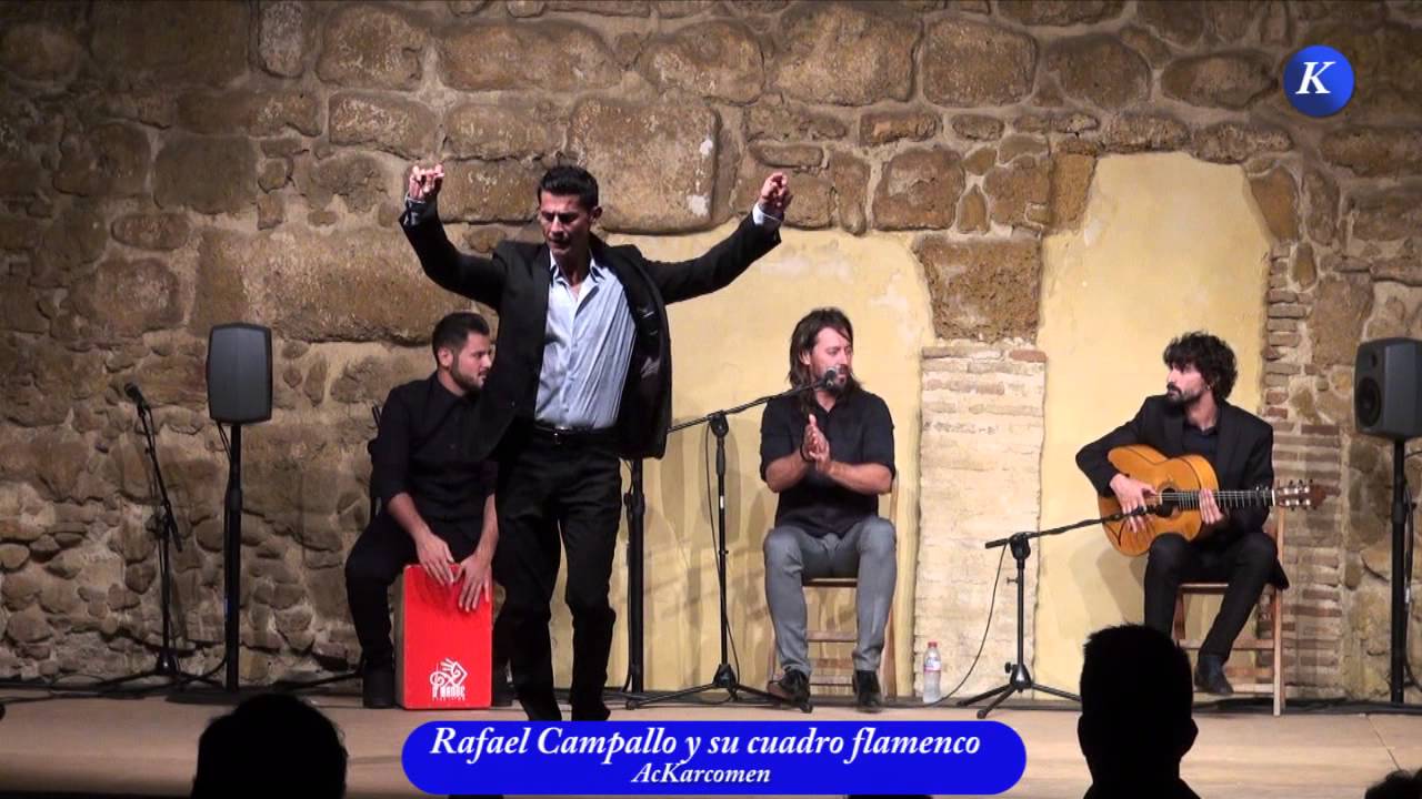 Rafael Campallo y su cuadro flamenco 2/2 en la XXIII Noche Flamenca Carmona 2015